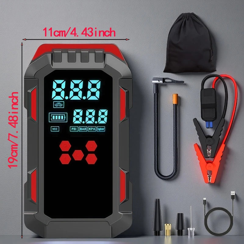 12V Roadside Emergency Jump Starter & Air Compressor - image 13