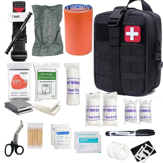 Compact IFAK First Aid Kit for Car Emergency