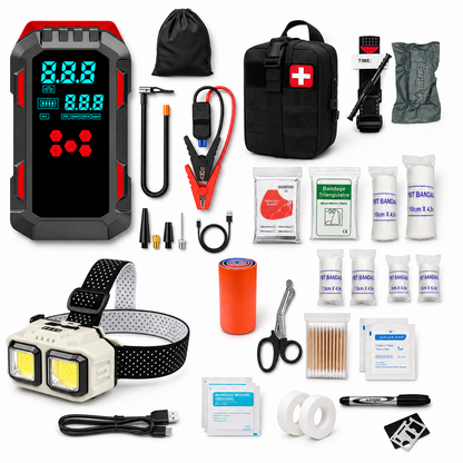 Trunk-Ready Roadside Emergency Rescue Bundle