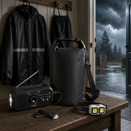 Storm-Ready Now Emergency Rain & Blackout Bundle