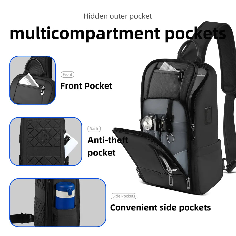 Waterproof Sling Bag for Daily Carry and Storm Readiness - image 4