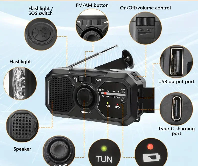 NOAA Emergency Radio for Storm Readiness - image 6