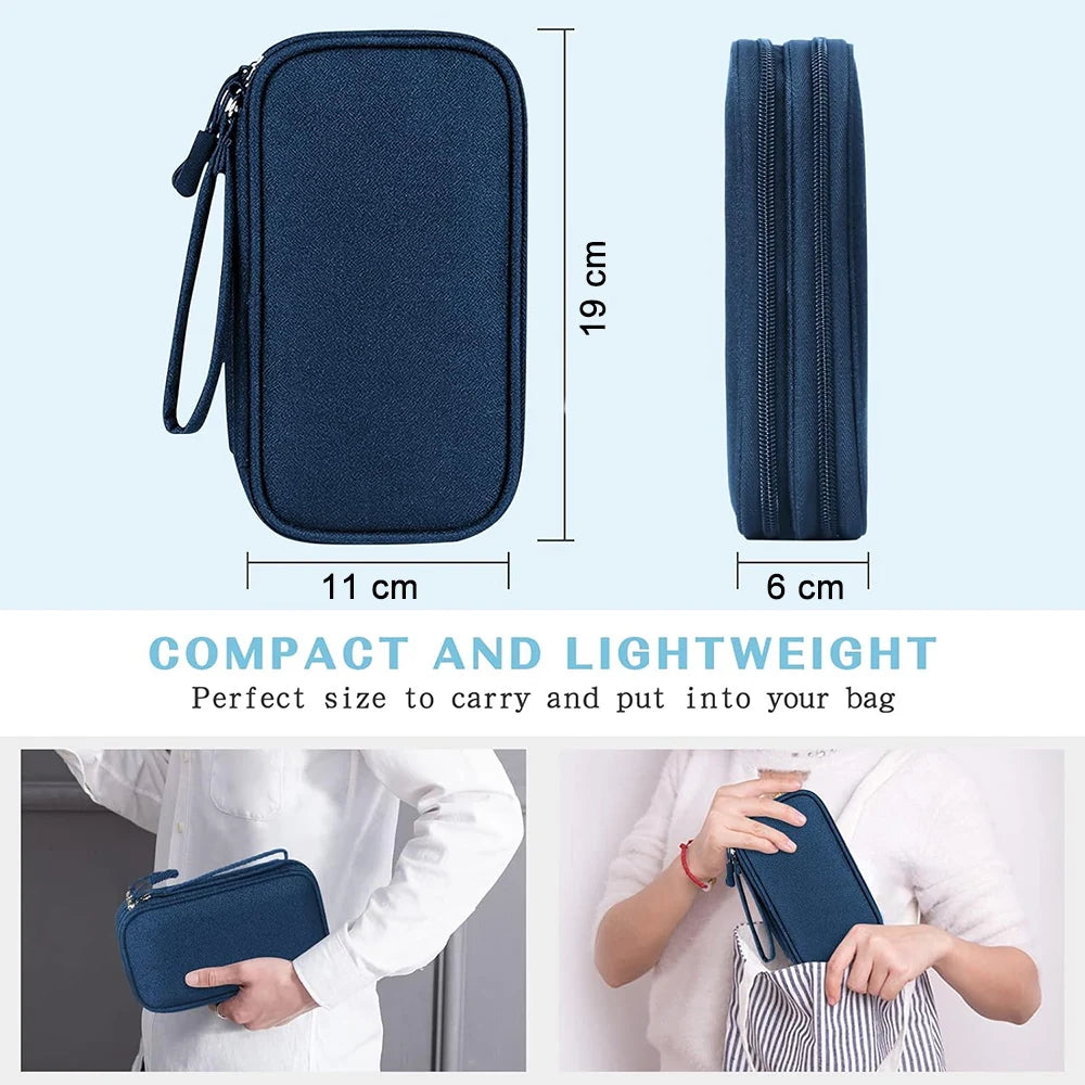 Waterproof Travel Charger Cable Organizer - image 5