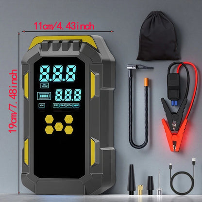 12V Roadside Emergency Jump Starter & Air Compressor - image 14