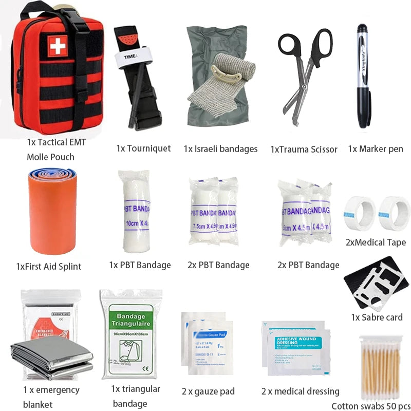 Compact IFAK First Aid Kit for Car Emergency - image 2