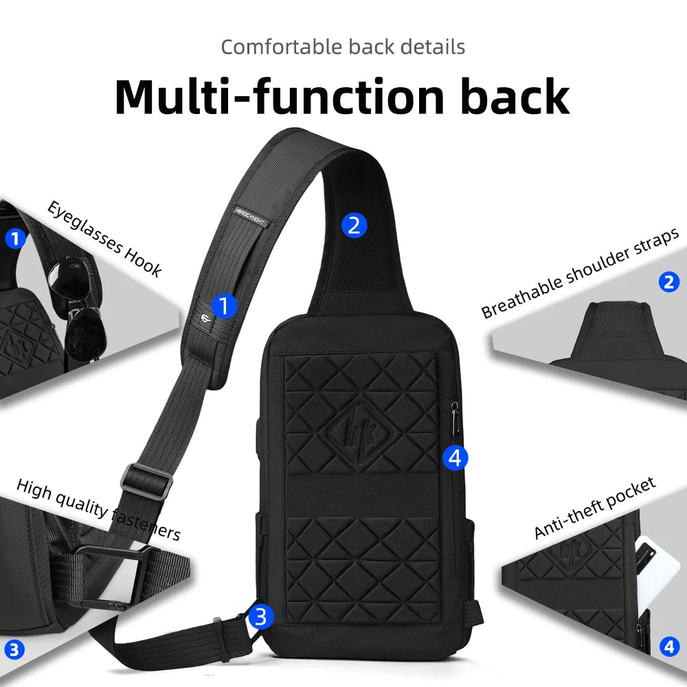Waterproof Sling Bag for Daily Carry and Storm Readiness - image 2