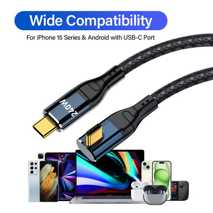 240W USB-C Fast Charge Cable for Travel Charger Kits - image 10
