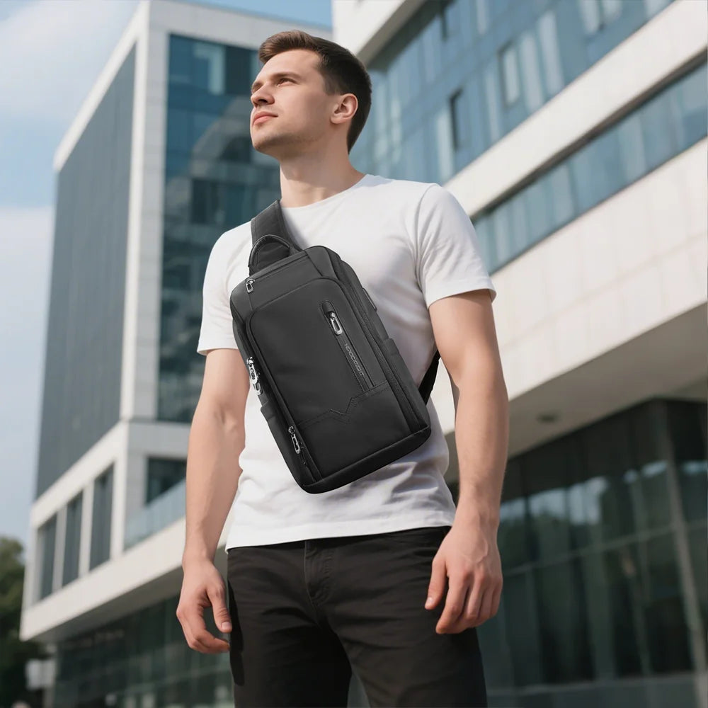 Waterproof Sling Bag for Daily Carry and Storm Readiness - image 3