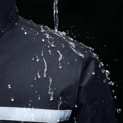 2-Piece Reflective Rain Suit for Storm Readiness - image 6