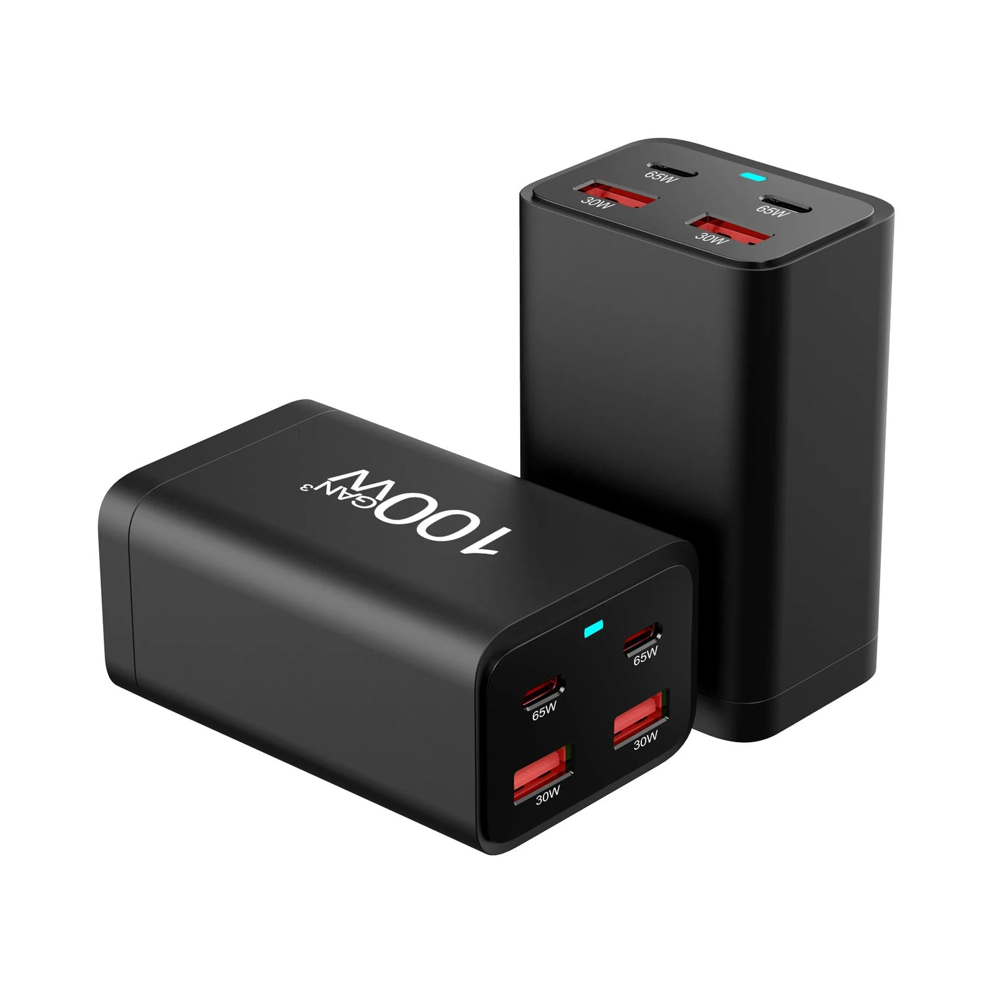 100W 4-Port GaN Travel Charger for Power Backup