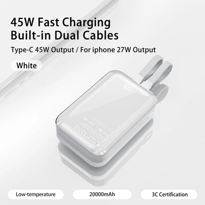 20,000mAh Power Backup Bank with Built-In Cables - image 12
