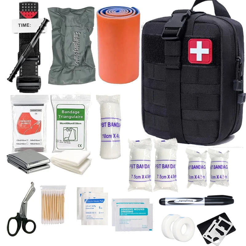 Compact IFAK First Aid Kit for Car Emergency