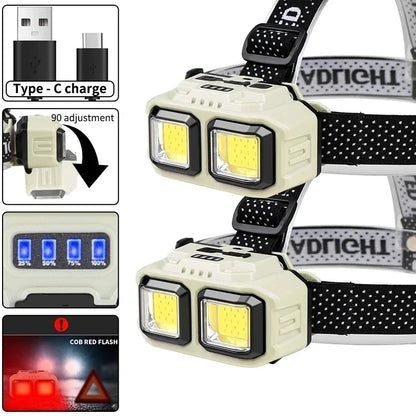 USB-C Motion-Sensor Headlamp for Storm Readiness - image 5