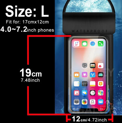 IPX8 Waterproof Phone Pouch for Travel and Rain - image 5