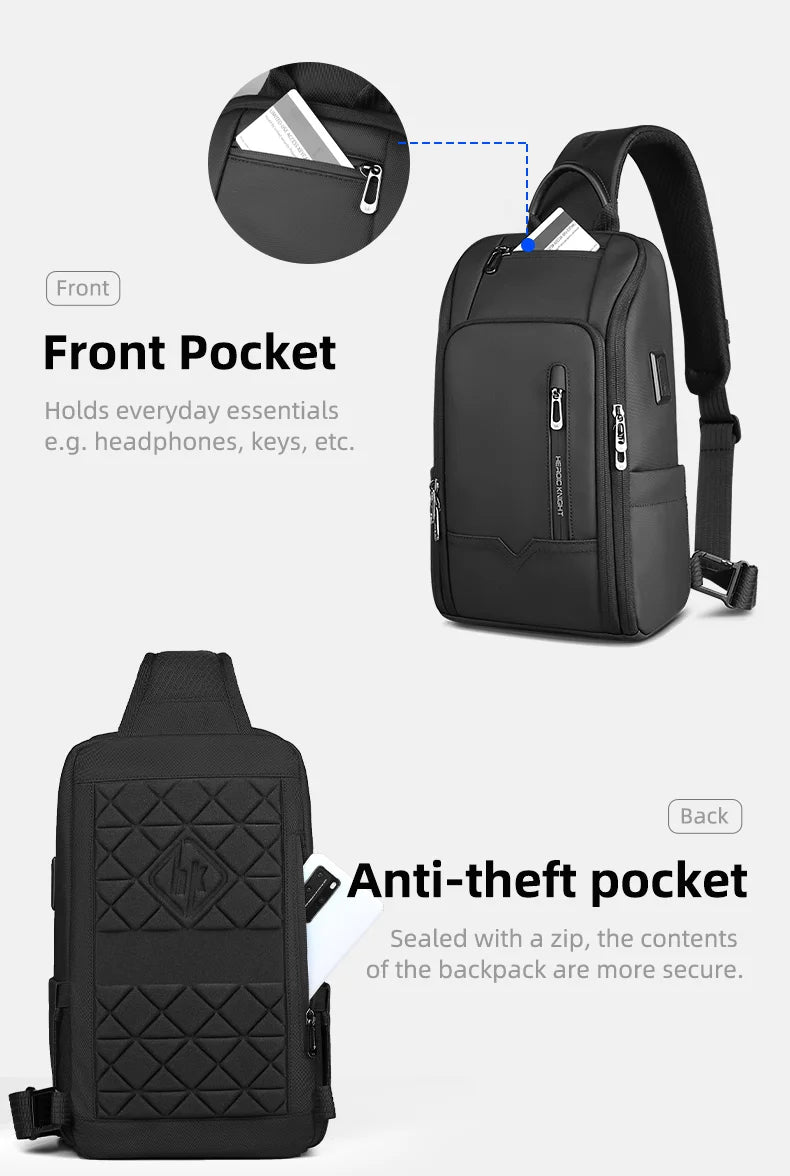 Waterproof Sling Bag for Daily Carry and Storm Readiness - image 14