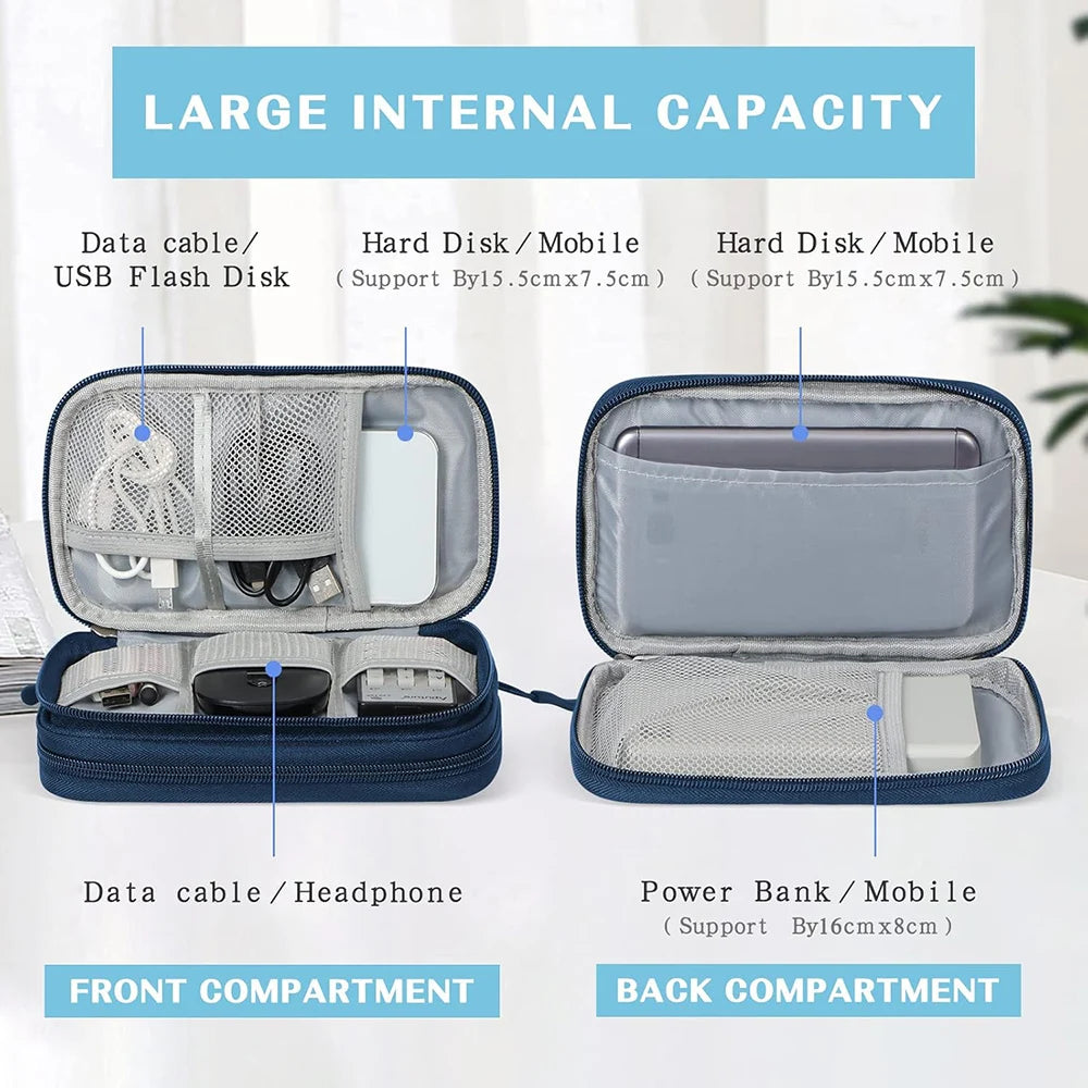 Waterproof Travel Charger Cable Organizer - image 2