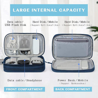 Waterproof Travel Charger Cable Organizer - image 2