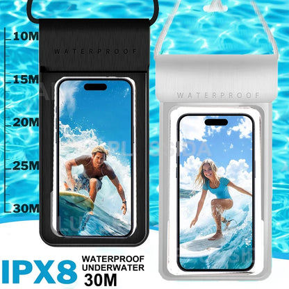 IPX8 Waterproof Phone Pouch for Travel and Rain - image 2