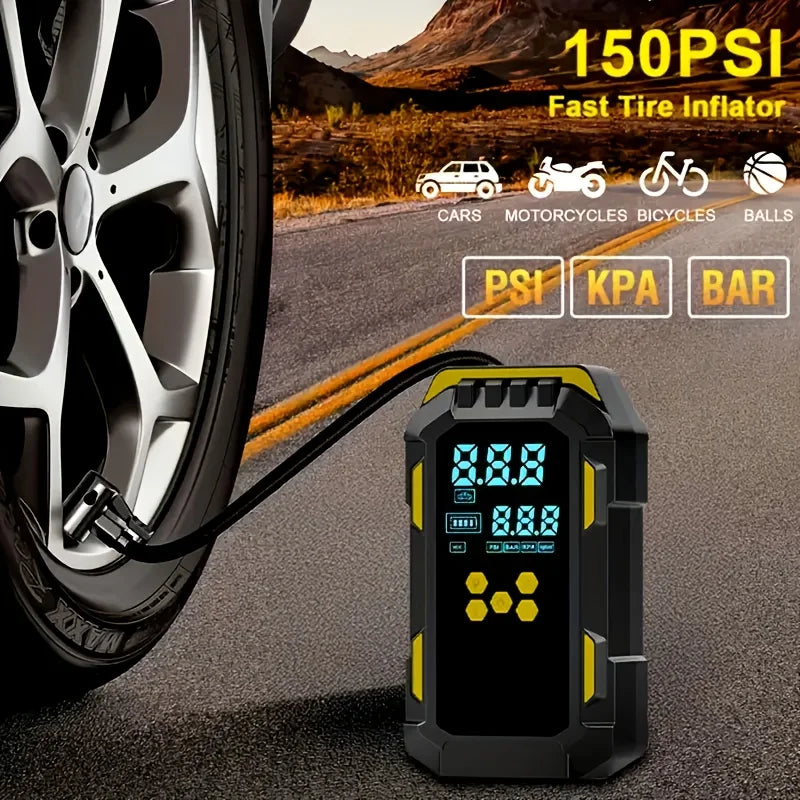 12V Roadside Emergency Jump Starter & Air Compressor - image 10
